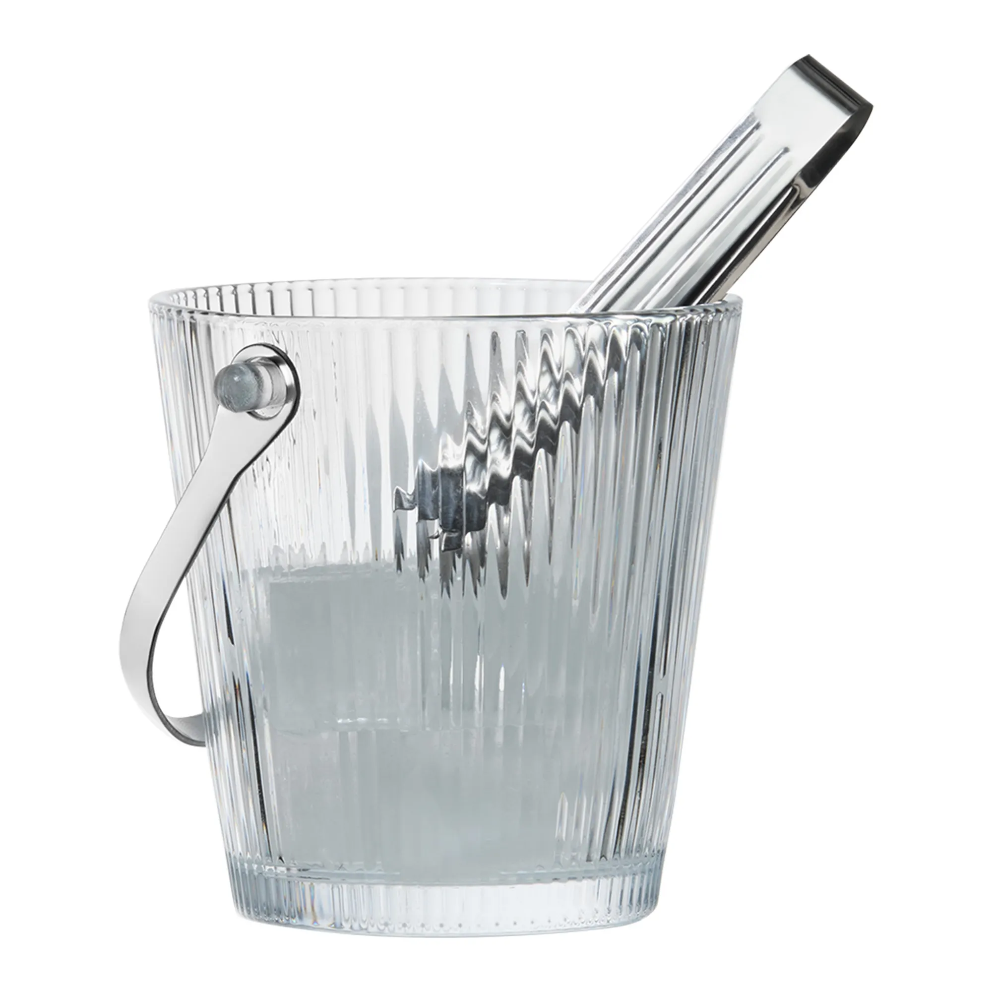 Salisbury & Co Bourne Brae Ice Bucket & Tongs, 930ml