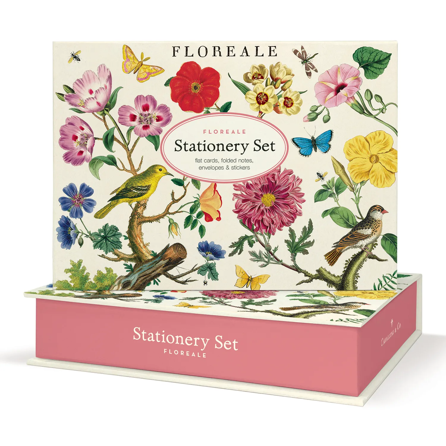Cavallini & Co Floreale Stationery Set
