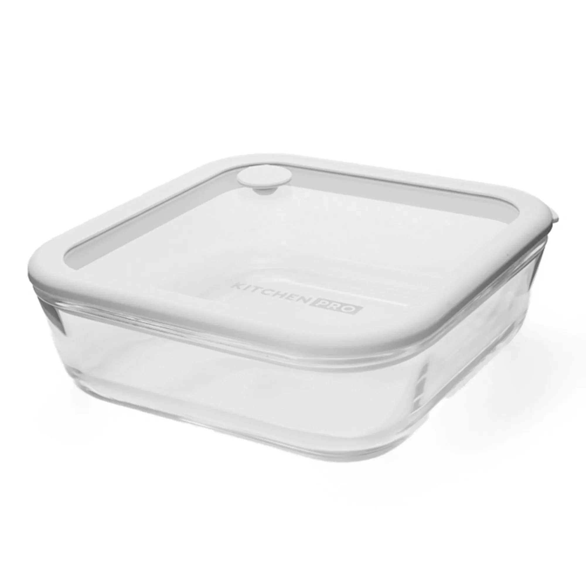 Kitchen Pro AirLock Square Glass Container