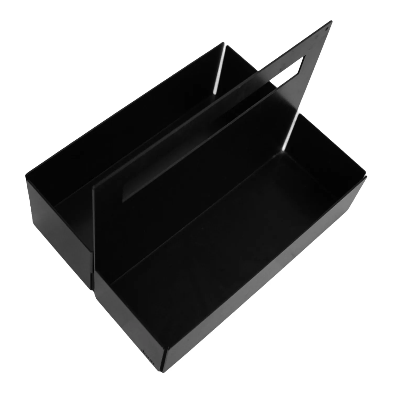 Joon Dakota Matte Black Double Caddy