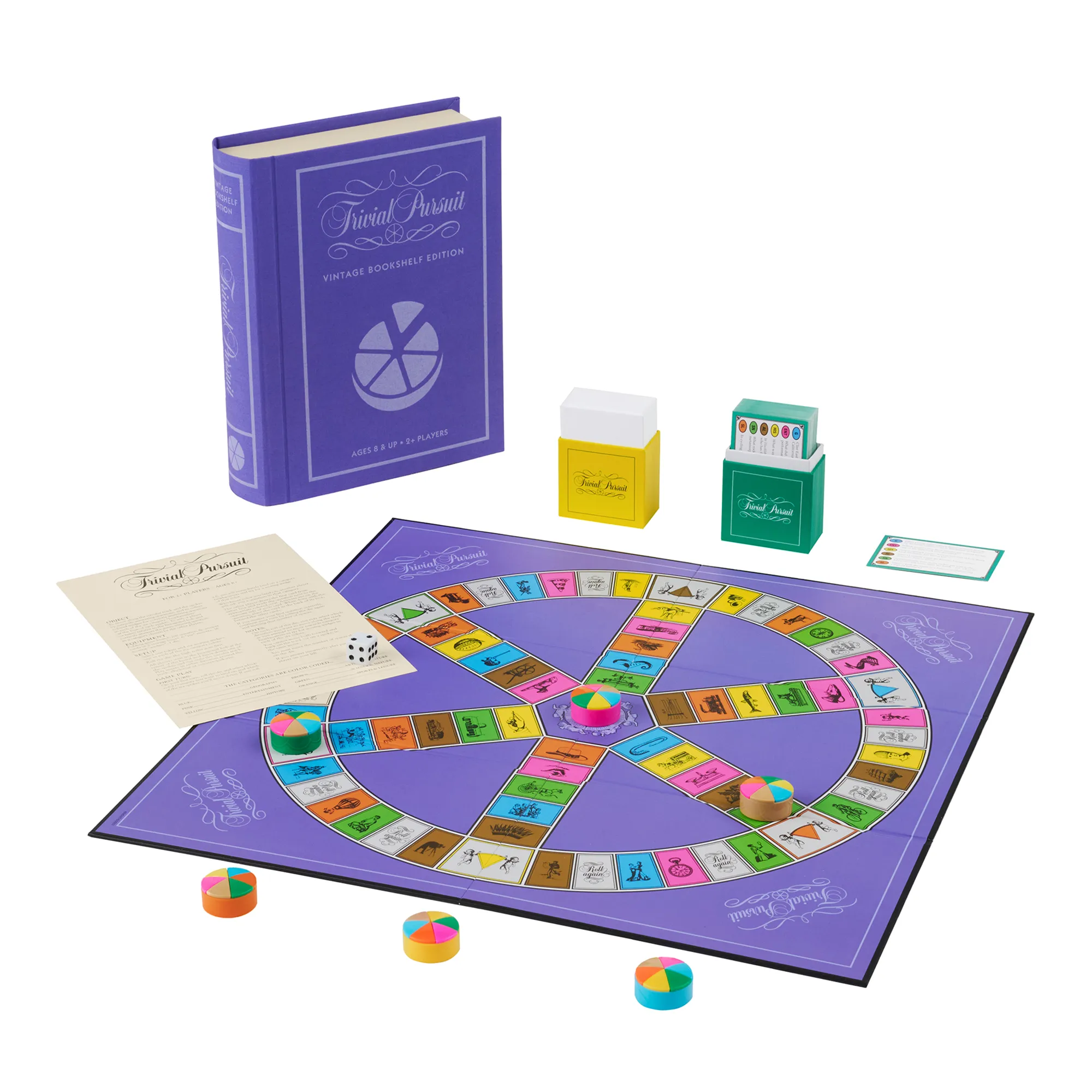 WS Games Trivial Pursuit Vintage Bookshelf Edition