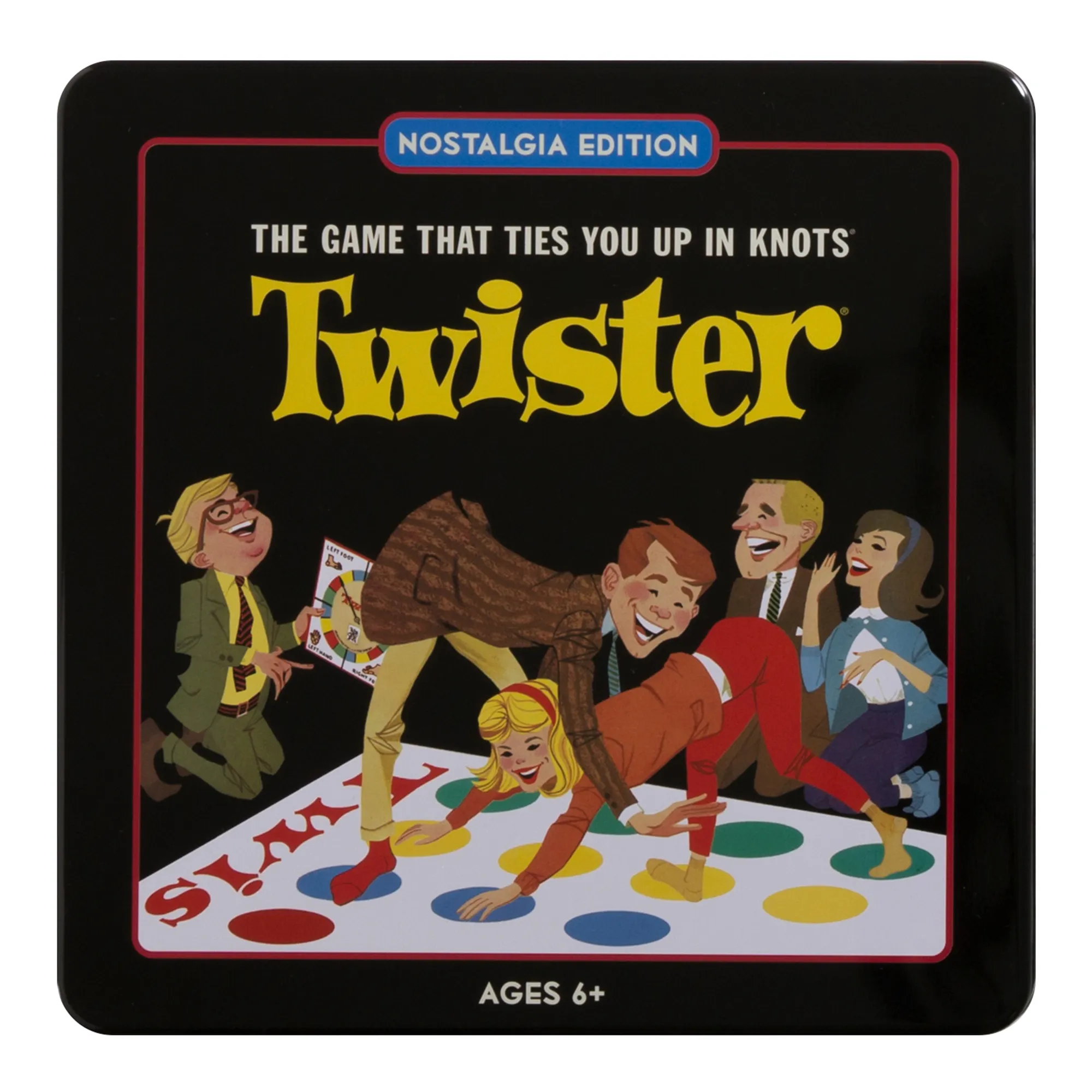 WS Games Twister Nostalgia Edition in Tin