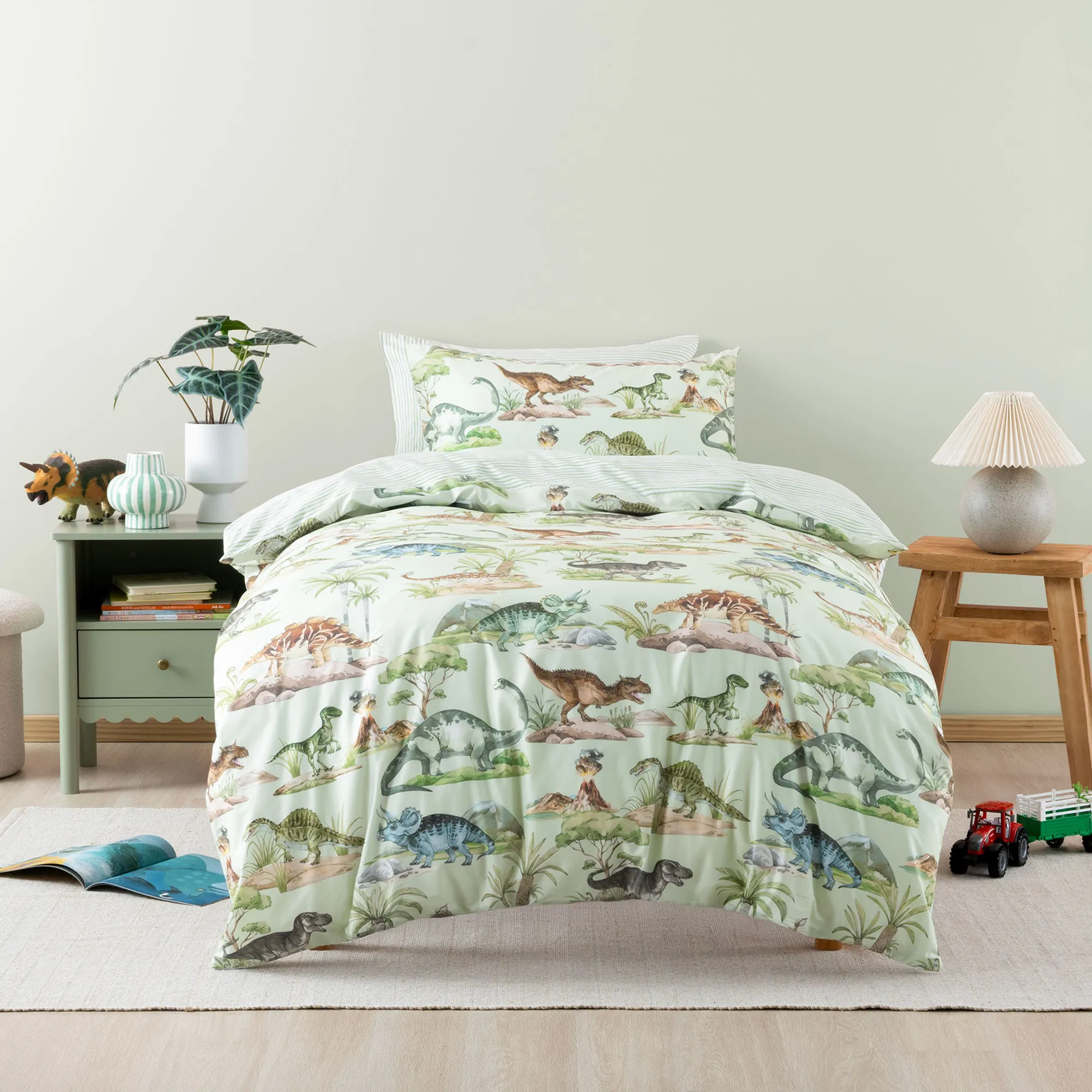 Linen House Dino Kingdom Duvet Cover Set