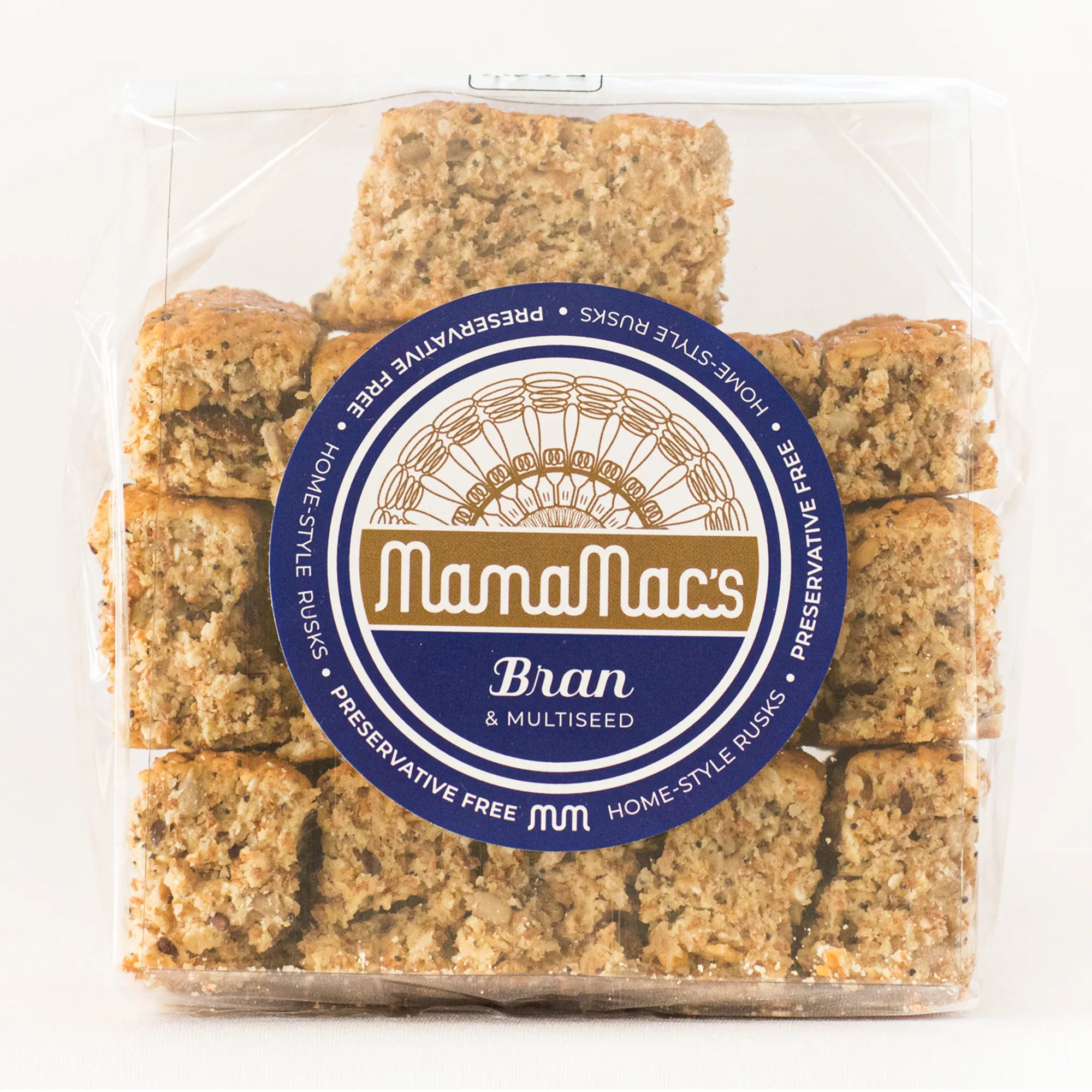 Mamamac's Bran and Multi-Seed Rusks, 400g