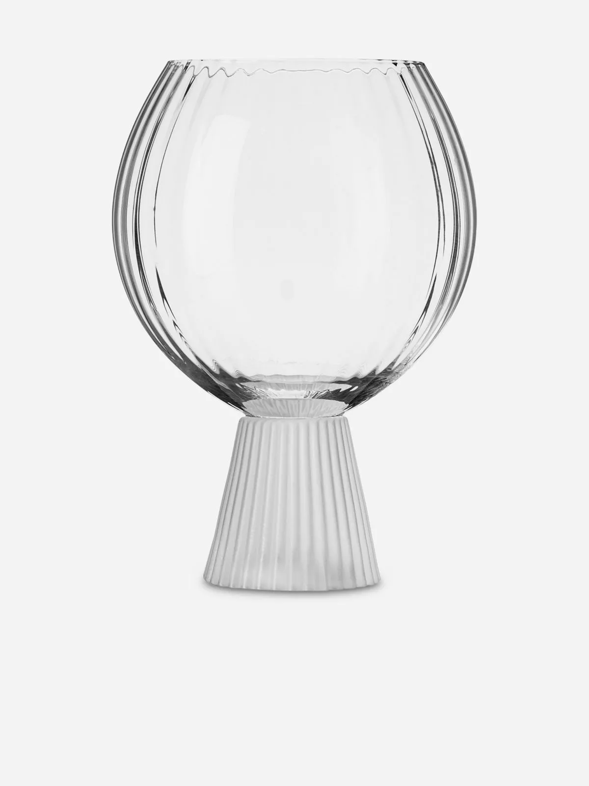Estelle Frosted Base Wine Glass 464ml
