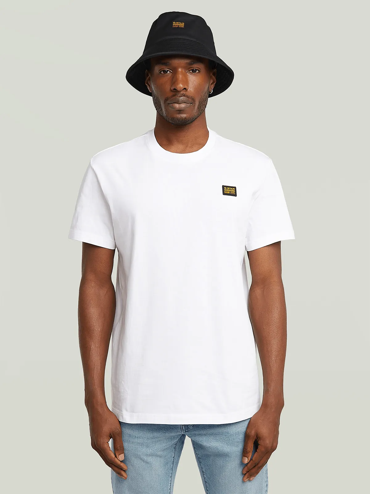 G-Star Men's Label Badge Regular T-Shirt