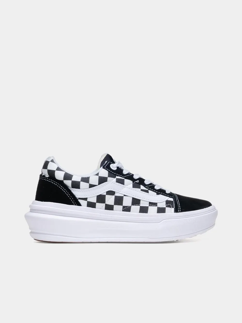 Vans Men's Old Skool Checkerboards Black/White Sneaker