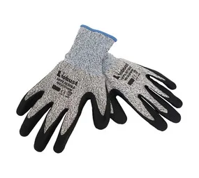 Robust 13G HPPE 5 Nitrile Safety Gloves Grey Size 9-10