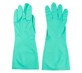 Robust Nitrile Coated Glove Green 7/S