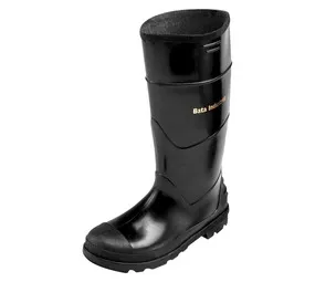 Bata Jobber Gumboot PVC Black Size 11