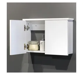 Denver Contractors 2 Door Mirror Cabinet White 540 mm