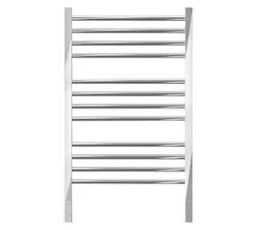 Jeeves Quadro P Heated Towel Rail Polished with Right Power Connection ZAP0400R