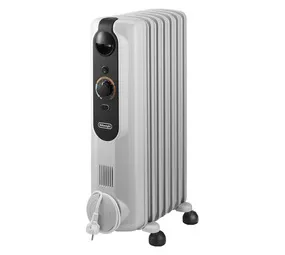 Delonghi 7 Fin Oil Heater White 1500 W