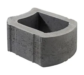 Cape Brick VR18 Smoothface Charcoal Retaining Wall Block 300 x 175 x 180 mm DIY Modern Gravity Wall