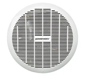 PowerWorx 8 Inch Round Ceiling Extractor Fan White - Exclusive to Builders