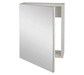 Denver Medicine 1 Door Cabinet White 385 x 450 mm