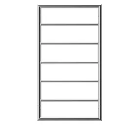Jeeves Spartan Boxx Heated Towel Rail Polished with Right Power Connection ZAT5520R