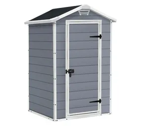 Keter 17192190-ZA 4 x 3 Manor Shed Grey/White 1300 x 1040 x 1980 mm
