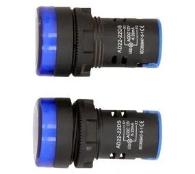 Security Remotes Unlimited 2 x Panel Pilot Lights - Blue (12V)