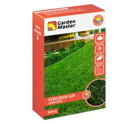 Garden Master Evergreen Sun Lawn Seed 500 g