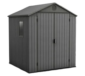 Keter Darwin 6x6 Shed Grey 1900 x 1820 x 2210 mm