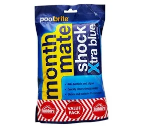 Poolbrite Whamo Shock Xtra Blue Value Pack – 2 x 450 g Sachets for Fast-Acting Pool Treatment and W…