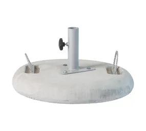 Concrete Base with Upstand and Handles 60 kg