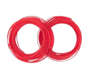Ryobi Trimmer Line 1.4 mm x 8 m Red – Twin Pack, Lightweight Replacement Line for Garden Trimmers a…