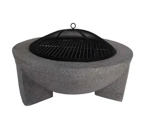 Megamaster Mopane Fire Pit Grey