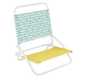 Happy Sand Beach Chair Beach Ball Print