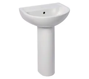 Solo Tamarin Basin and Full Pedestal White