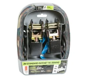 Smart Straps Standard 2 Pack Ratchet - Camouflage (3000mm)