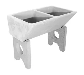 Lion Concrete Wash Trough Double 1065 mm