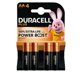 Duracell Plus AA 4 x Power Boost Batteries