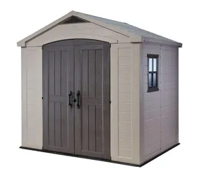 Keter Factor Garden Storage Shed Beige 2565 x 1820 x 2430 mm