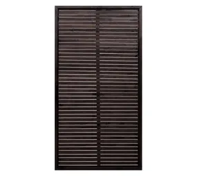 First Dutch Brands Framed Emily Trellis Panel Black 38 x 900 x 1800 mm