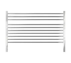 Jeeves Quadro Q Heated Towel Rail Polished with Left Power Connection ZAQ0750L