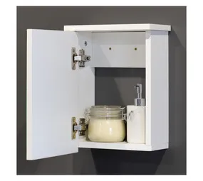 Denver Contractors 1 Door Mirror Cabinet White