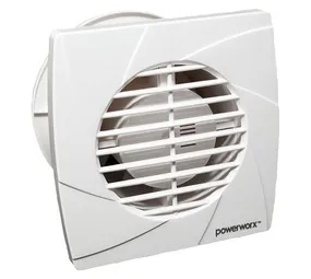 PowerWorx 4 Inch Square Ectractor Fan - Exclusive to Builders