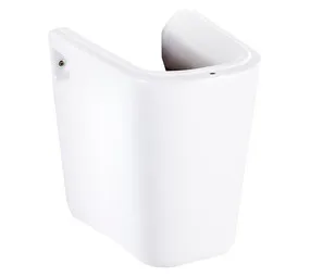 Cobra Arrive Wall Mounted Semi Pedestal White 220 x 228 x 312 mm
