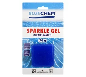 BLUECHEM Gel Sparkle 78 g – Pool Treatment Clarifier for Fast-Acting Sparkling Water Results