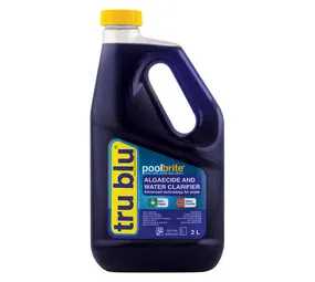 Poolbrite Tru Blu Algaecide and Water Clarifier 2 L – Fast-Acting Pool Treatment for Algae Control …