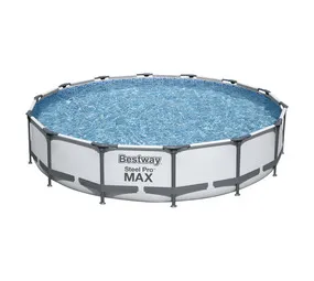 Bestway 3660 x 760 mm Steel Pro Max Frame Pool Set Grey