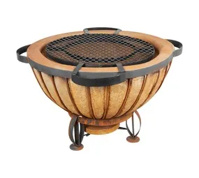 Pyroca EGA Bomas Medium Boma Braai and Fire Pit Wood/Charcoal Outdoor Braai