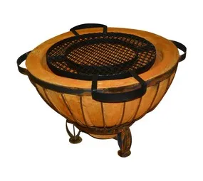 Pyroca EGA Bomas Small Boma Braai and Fire Pit – Wood/Charcoal Outdoor Braai
