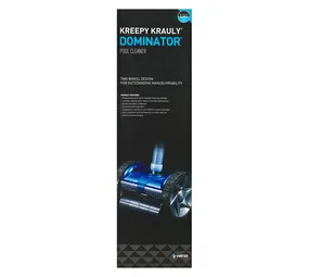 Dominator K0800 Teal Automatic Pool Cleaner – Compact 2-Wheel Design Programmed Steering Wall-Climb…