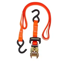 Smart Straps 680 kg Lashing capacity Padded Ratchet Tie Down Orange 4000 mm