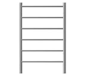 Jeeves Spartan Six Heated Towel Rail Polished with Right Power Connection ZAI6520R