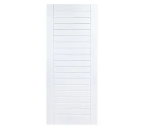 Swartland Winsters Horizontal Boarded with Stiles interior Door White 813 x 2032 mm