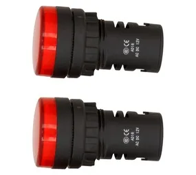 Security Remotes Unlimited 2 x Panel Pilot Lights - Red (12V)